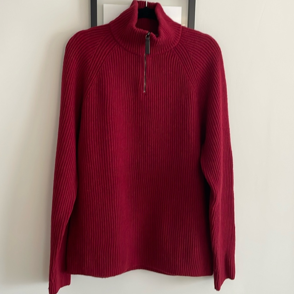 Banana Republic wool red sweater
